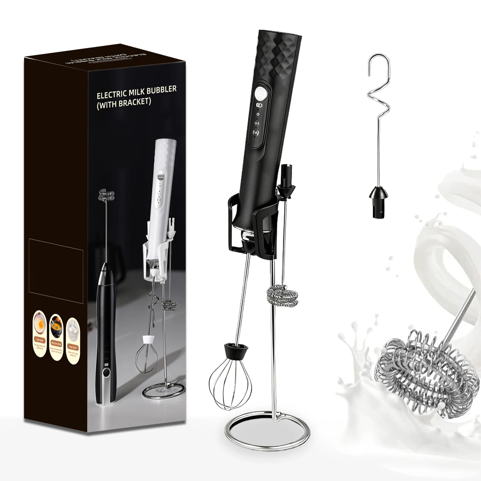 Rechargeable Handheld Milk Frother